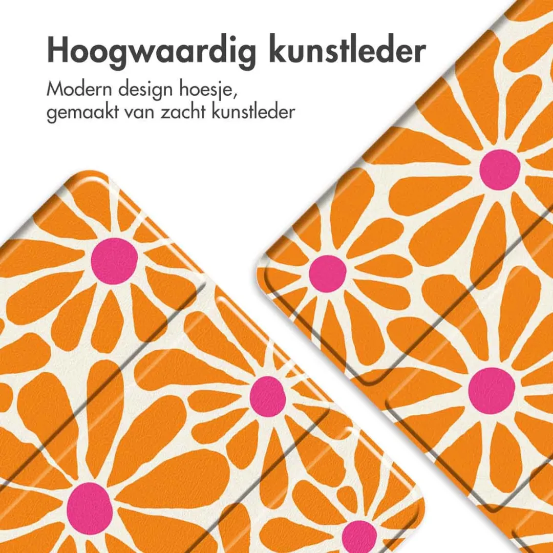 Imoshion SH00072031 Tablethoes - Trifold - 11 Inch - Orange Flower Connect