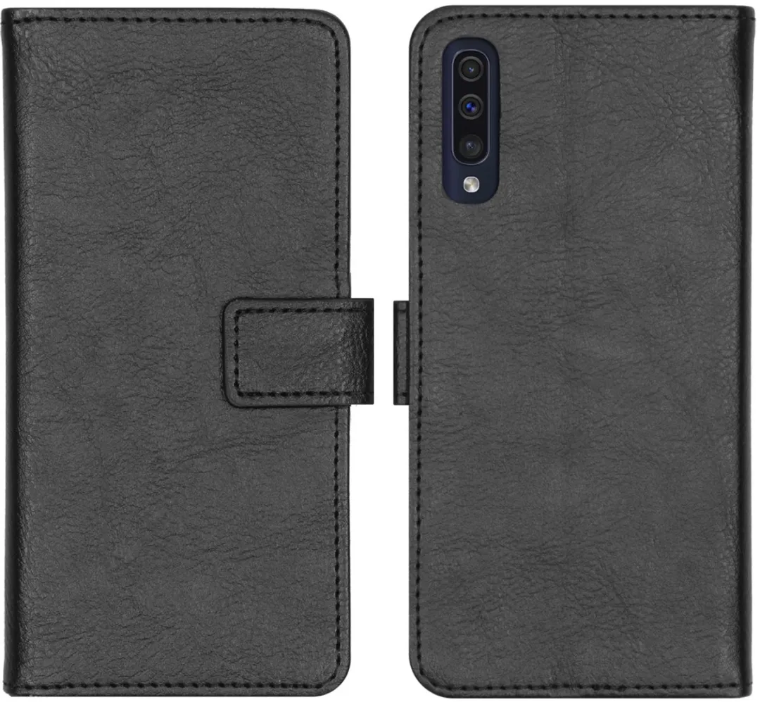 Imoshion Hoesje Samsung Galaxy A30s/A50 - 3 Pasjes - Zwart