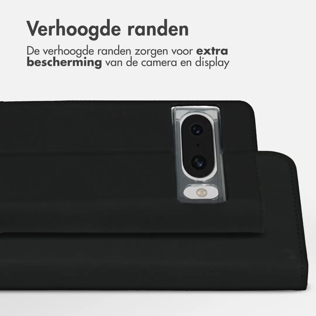 Accezz Hoesje Google Pixel 8 Pro - Wallet Softcase - 3 Pasjes - Zwart