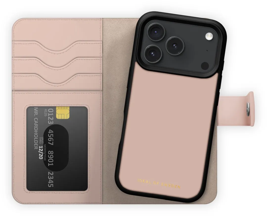 iDeal of Sweden Magnet Wallet+ IDMWPMS-I2561P-51 - iPhone 17 Pro - 12 Pasjes - Pink - afbeelding 6 van 6