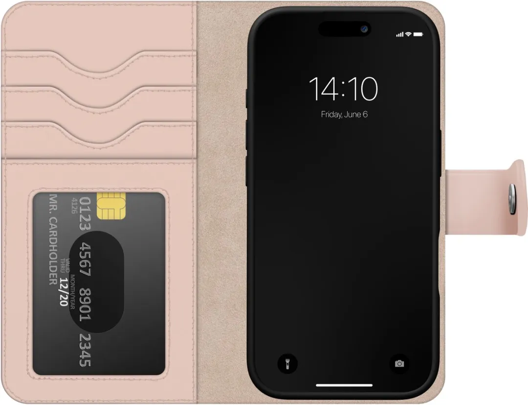 iDeal of Sweden Magnet Wallet+ IDMWPMS-I2561P-51 - iPhone 17 Pro - 12 Pasjes - Pink