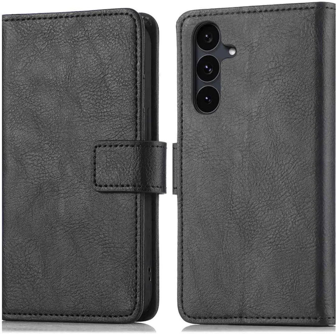 Imoshion Hoesje Samsung Galaxy S25 FE - 3 Pasjes - Zwart