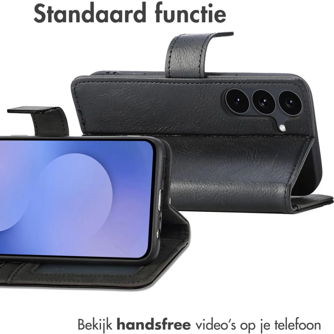 Imoshion Hoesje Samsung Galaxy S25 FE - 3 Pasjes - Zwart