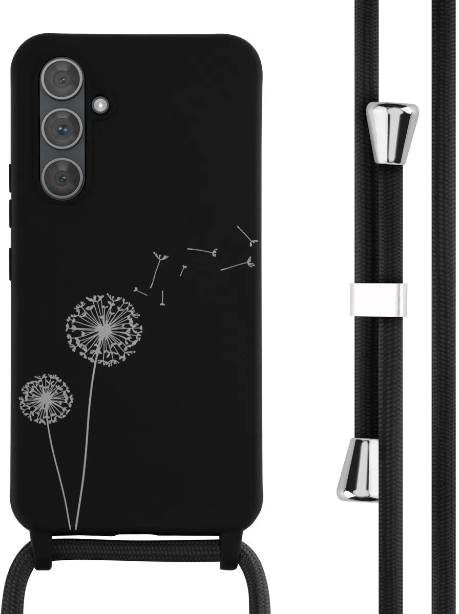 Imoshion Hoesje Samsung Galaxy A54 - Siliconen - Dandelion Black