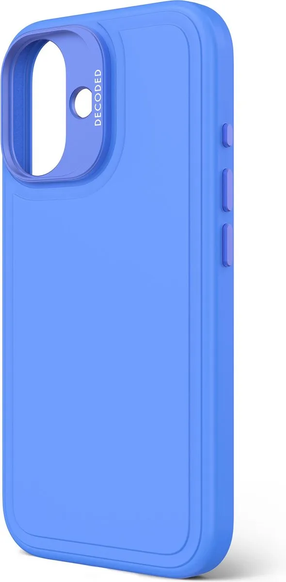 Decoded Siliconen Hoesje iPhone 16 - Super Sonic Blauw - MagSafe