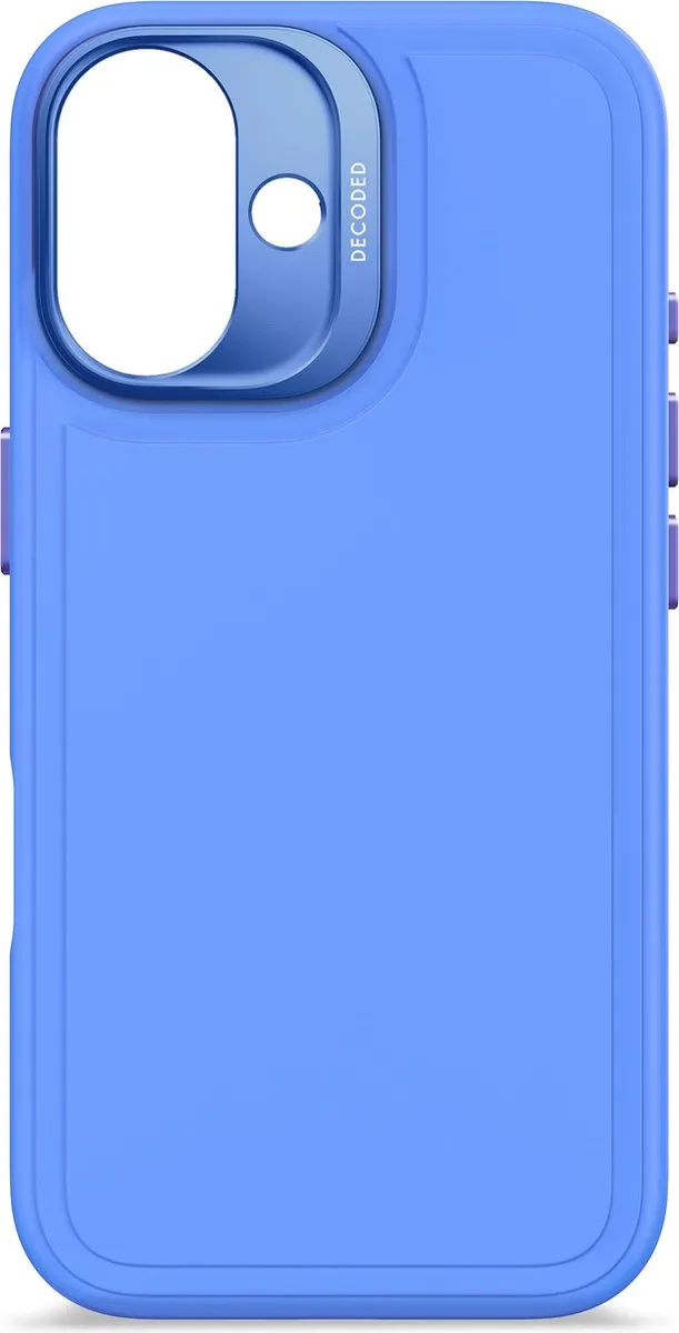 Decoded Siliconen Hoesje iPhone 16 - Super Sonic Blauw - MagSafe