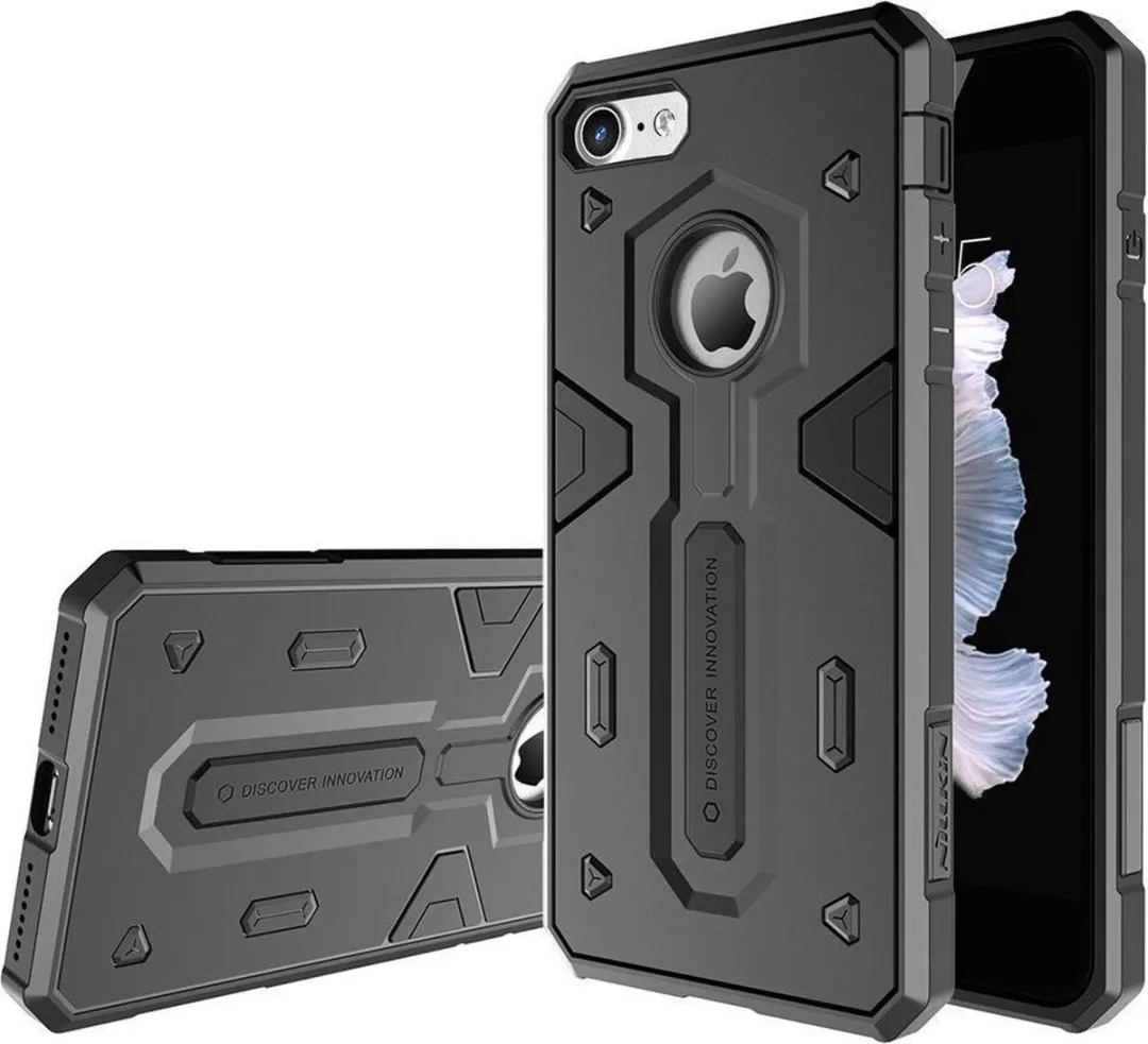 Nillkin Defender Hoesje iPhone 7/8 - Zwart - afbeelding 6 van 6