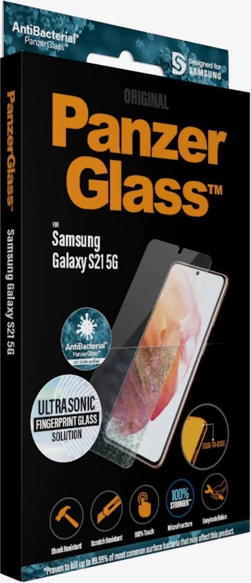 PanzerGlass Samsung Galaxy S21 CF Super+ Glas - 1 Stuk