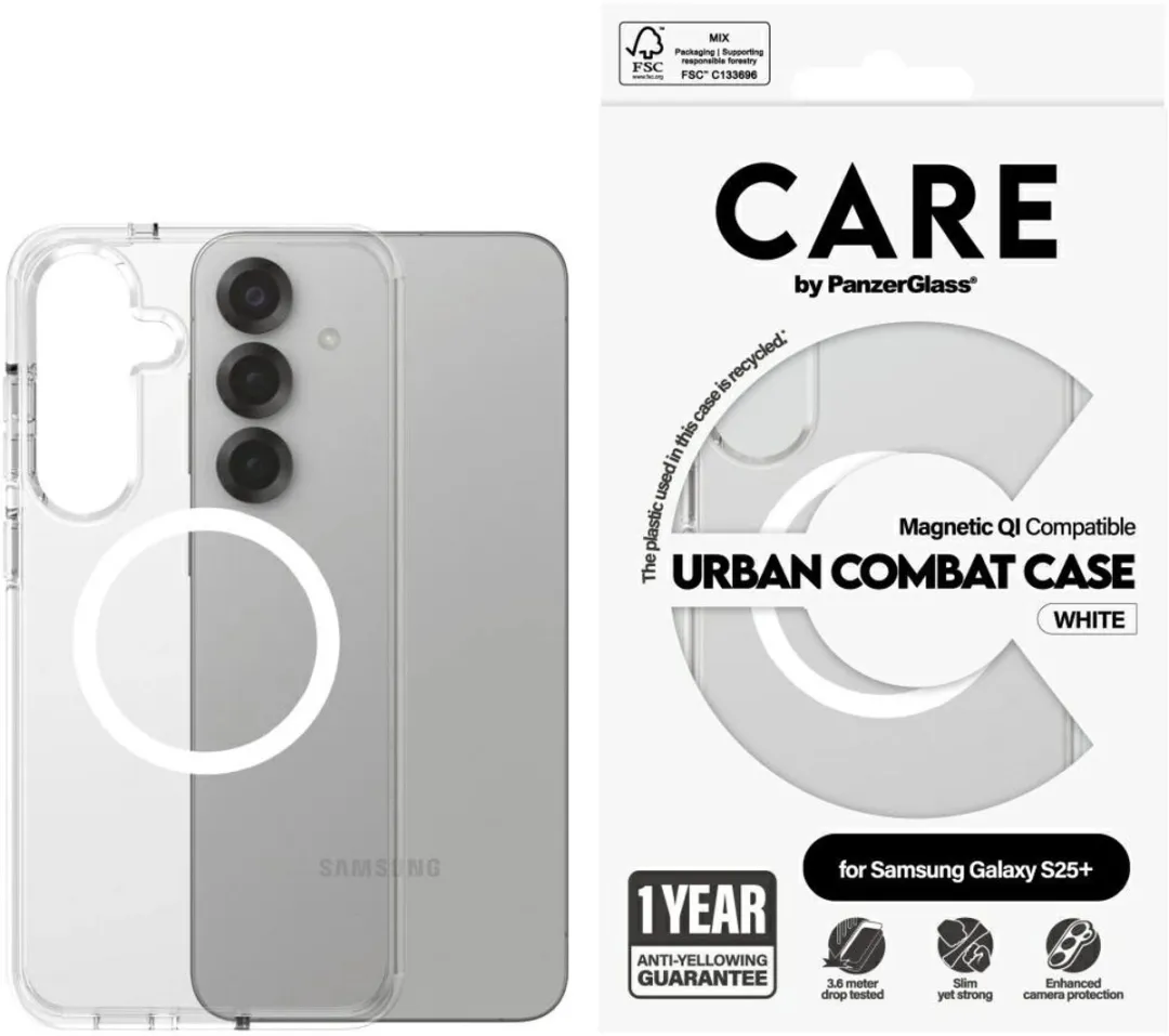 PanzerGlass Hoesje Samsung Galaxy S23 Plus - Transparant - PG-CRRFUWQG37942 - afbeelding 6 van 6
