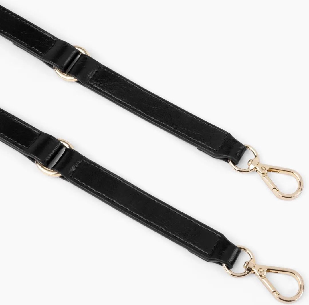 iDeal of Sweden iPhone Necklace Case iPhone 11/XR Embossed Black