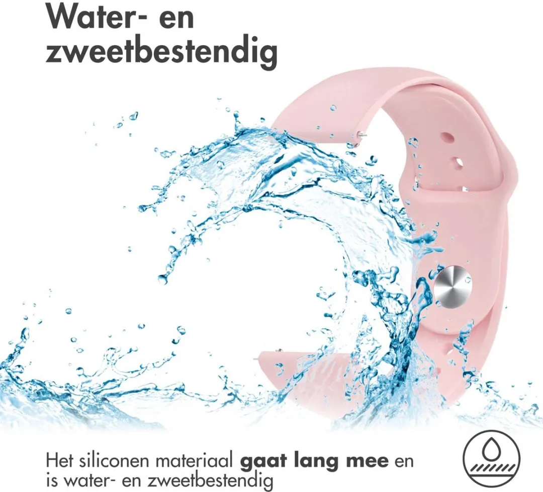 Imoshion Siliconen Sportband 20mm - Roze