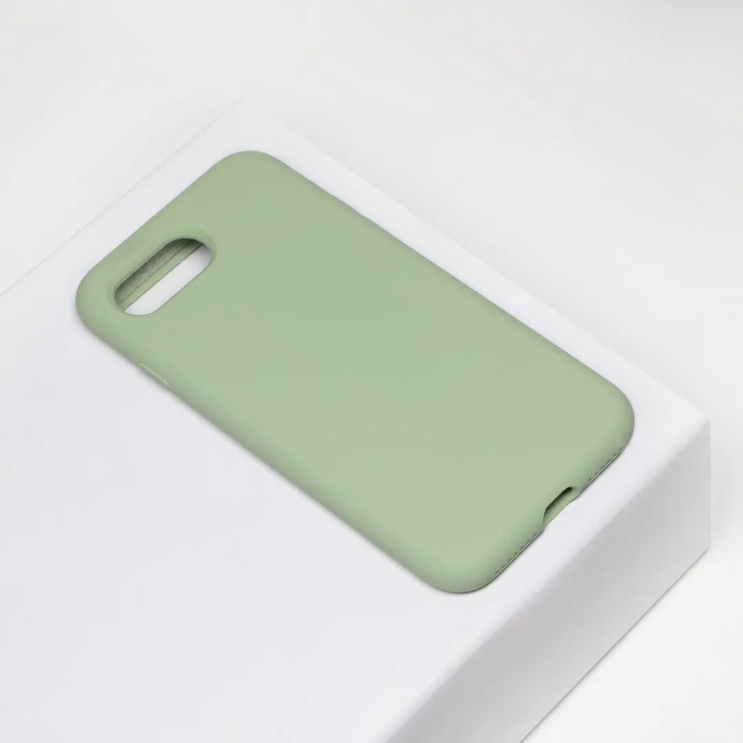 BMAX Siliconen Hoesje iPhone 7 Plus Mintgroen - BMAX35165151