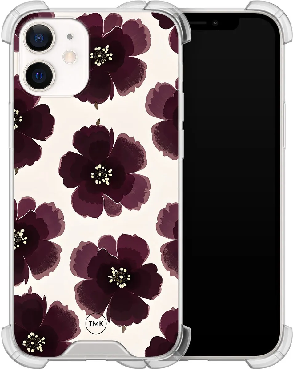 Casevibes iPhone 12 Mini Shockproof Hoesje A/i12m/S/025 - Rood
