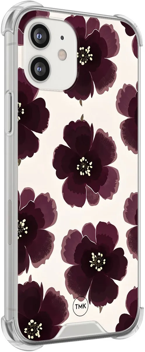 Casevibes iPhone 12 Mini Shockproof Hoesje A/i12m/S/025 - Rood
