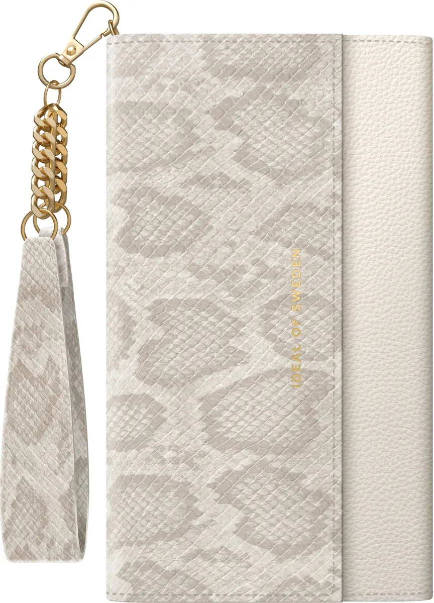 iDeal of Sweden Signature Clutch iPhone 11 Pro/XS/X - 3 Pasjes - Pearl Python - afbeelding 3 van 5