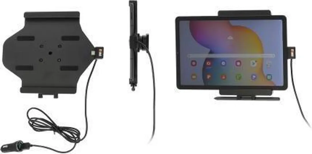 Brodit Sam.Galaxy Tab S6 Lite Houder/Lader - 10.4" - Zwart