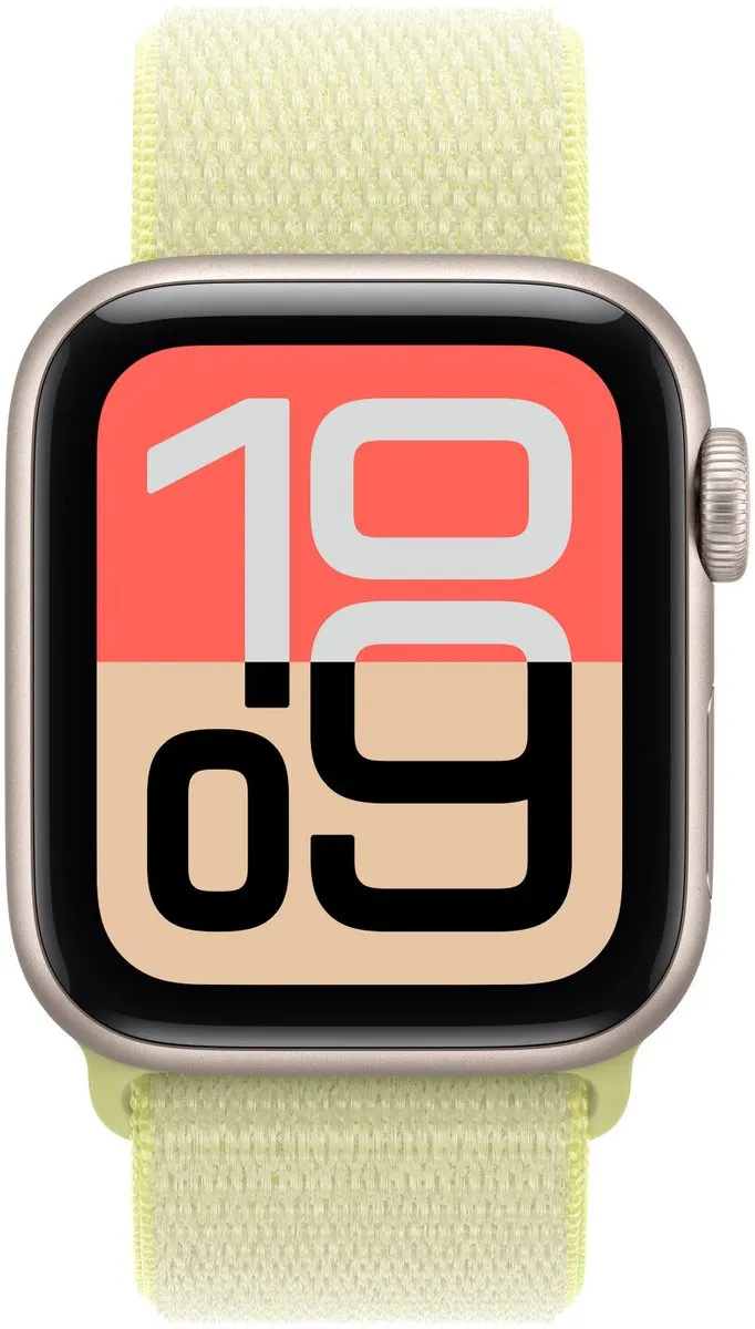 Apple Sport Loop Band - Neon Yellow - One Size - afbeelding 2 van 5