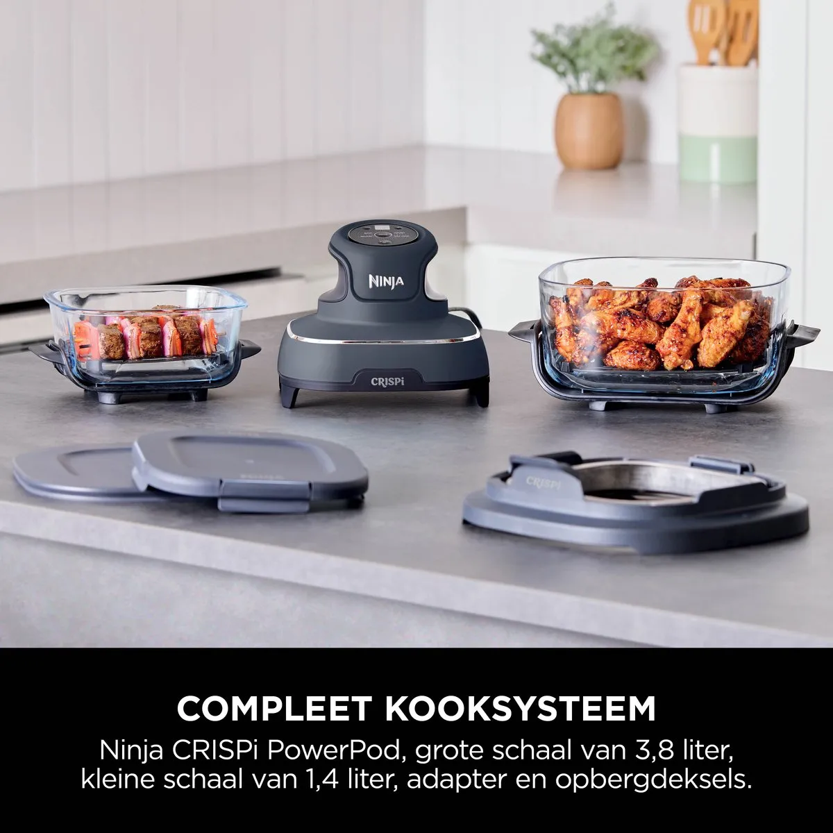 Ninja CRISPi FN101EUGY 4-in-1 Airfryer - 1700W - Blauw