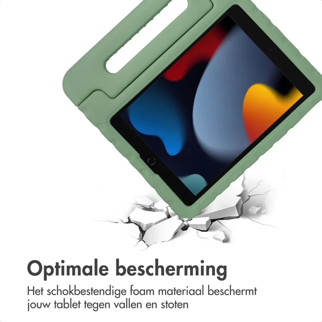Imoshion Tablethoes Apple iPad 7/8/9 10.2" - Kidsproof - Olijfgroen