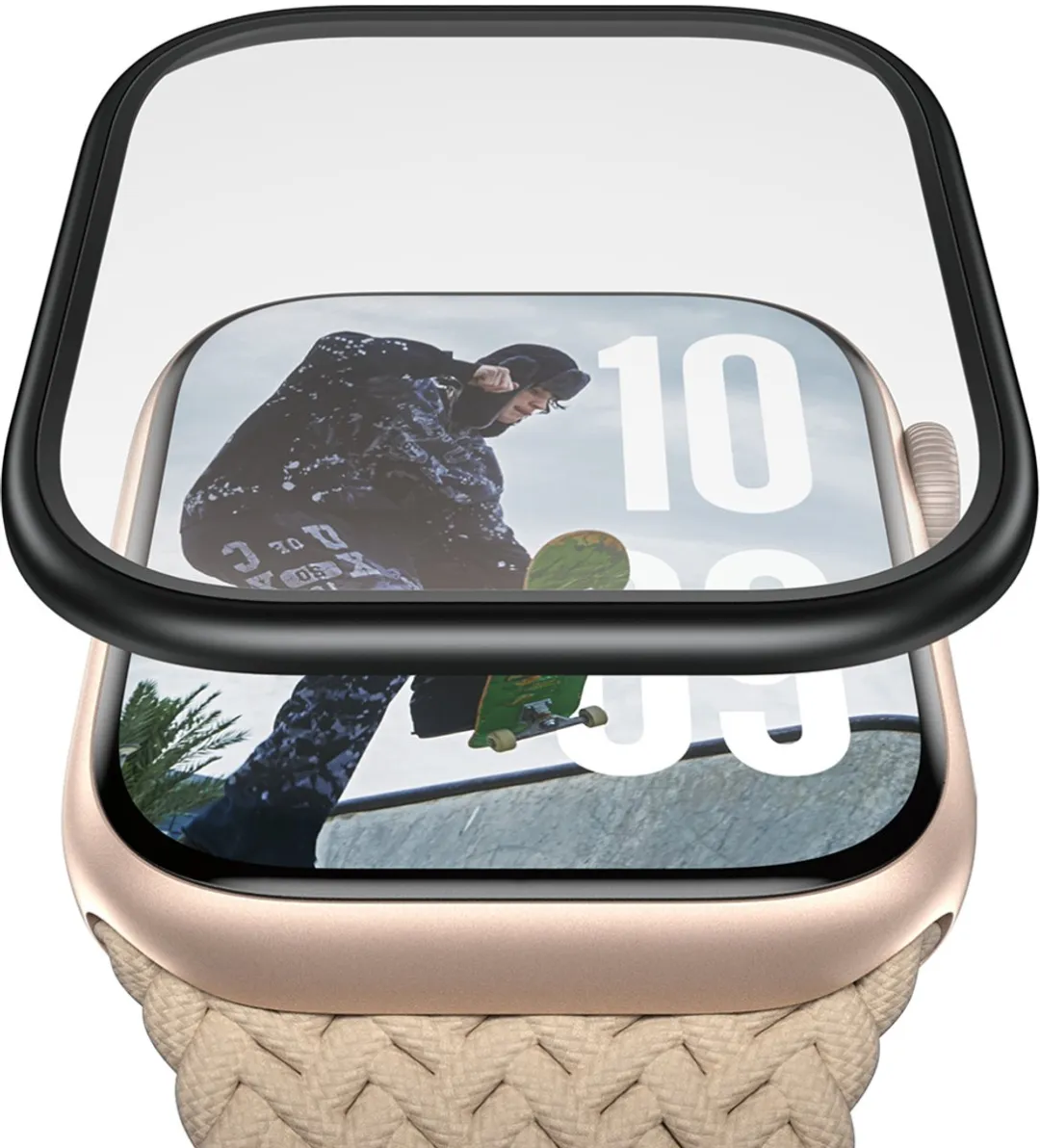 PanzerGlass Apple Watch 46mm Screenprotector - Transparant