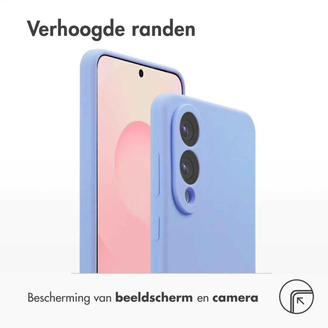 Accezz Hoesje Samsung Galaxy S25 Edge - Paars MagSafe