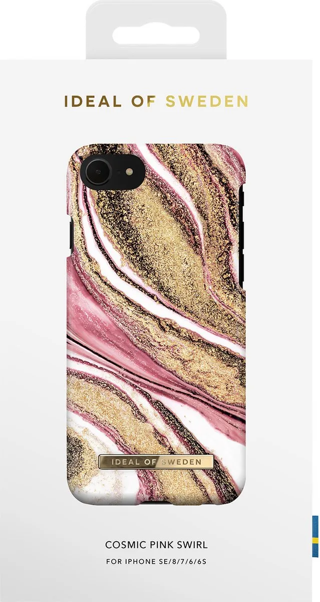 iDeal of Sweden iPhone 8/7/6/6S Hoesje IDFCSS20-I7-193 - Roze Swirl - afbeelding 4 van 6