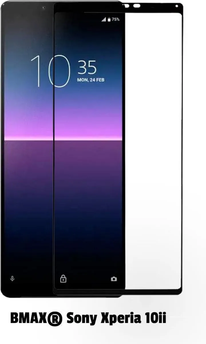 BMAX Glazen Screenprotector Sony Xperia 10 II - 2 Stuks