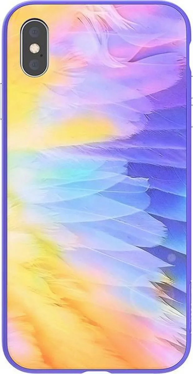 Nillkin Ombre Hard Case Paars - iPhone XS Max