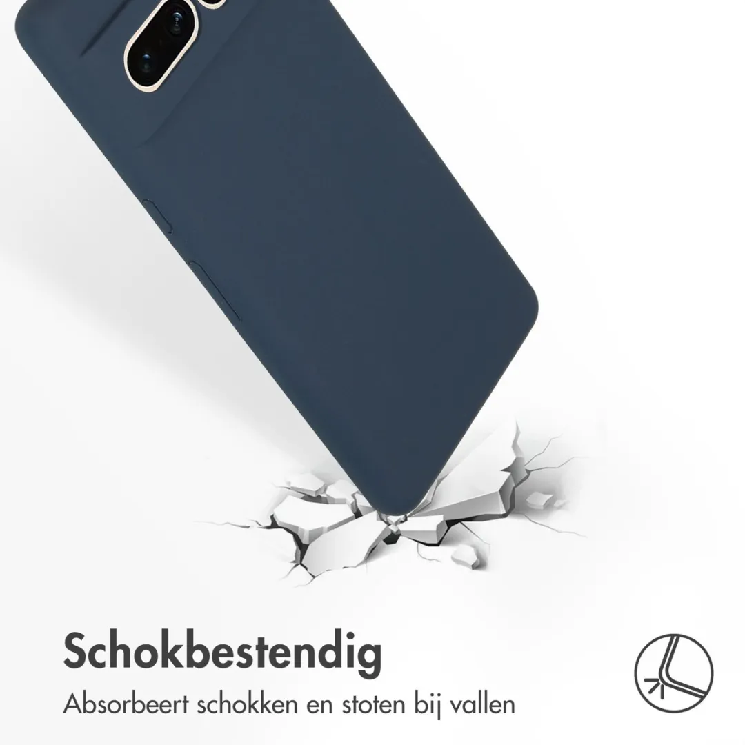 Accezz Hoesje Google Pixel 7 Pro - Donkerblauw