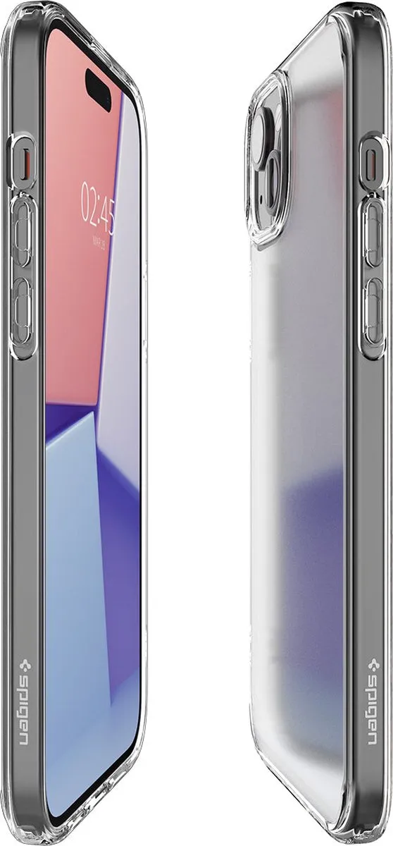 Spigen Ultra Hybrid ACS06655 Hoesje - iPhone 15 Plus - Transparant