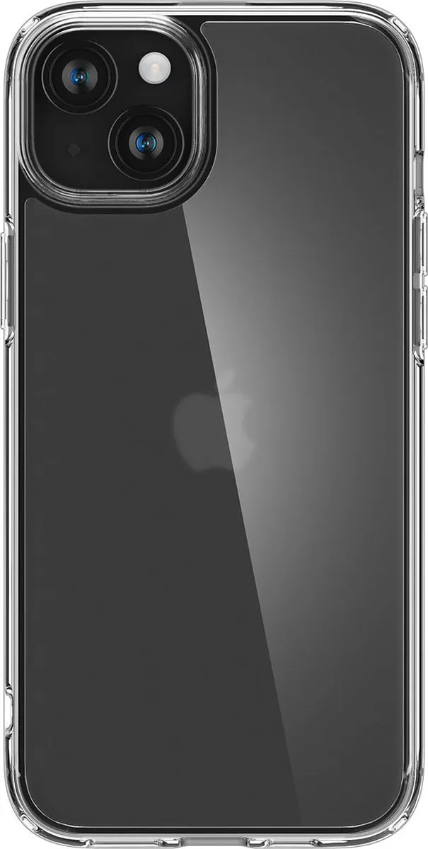 Spigen Ultra Hybrid ACS06655 Hoesje - iPhone 15 Plus - Transparant
