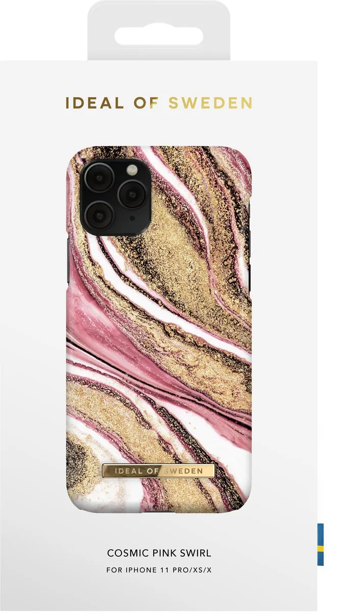 iDeal of Sweden iPhone 11 Pro/XS/X Cosmic Pink Swirl Hoesje - IDFCSS20-I1958-193