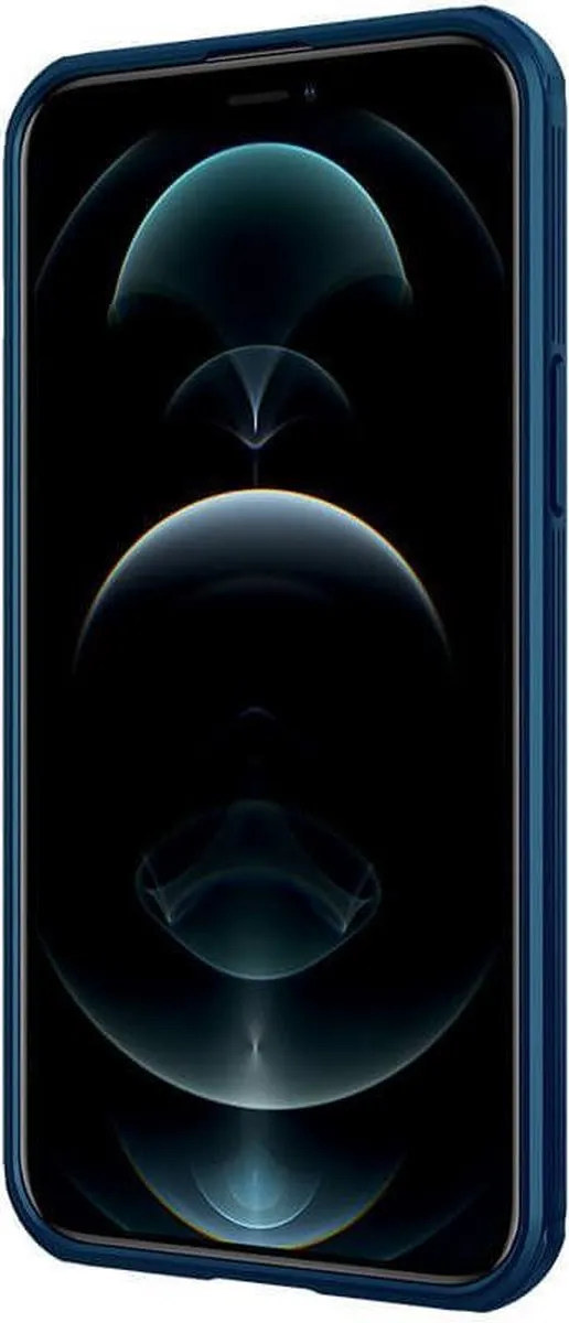 Nillkin CamShield iPhone 13 Pro Max Hoesje - Blauw - afbeelding 4 van 5