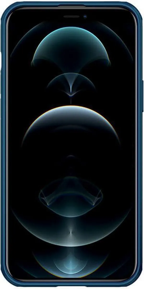 Nillkin CamShield iPhone 13 Pro Max Hoesje - Blauw - afbeelding 5 van 5