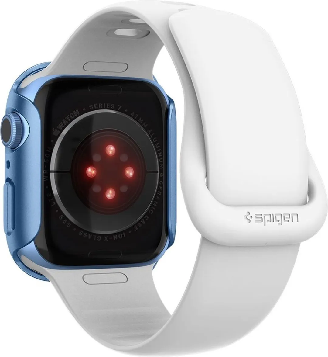 Spigen Thin Fit Hoesje Apple Watch 41mm - Blauw