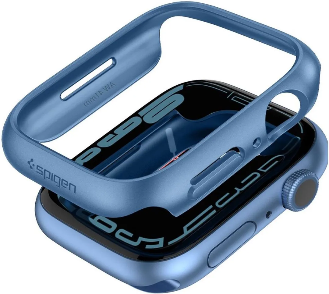 Spigen Thin Fit Hoesje Apple Watch 41mm - Blauw
