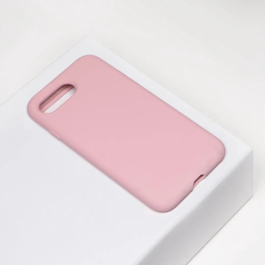 BMAX Siliconen Hoesje iPhone 8 Plus BMAX6513131 - Lichtroze