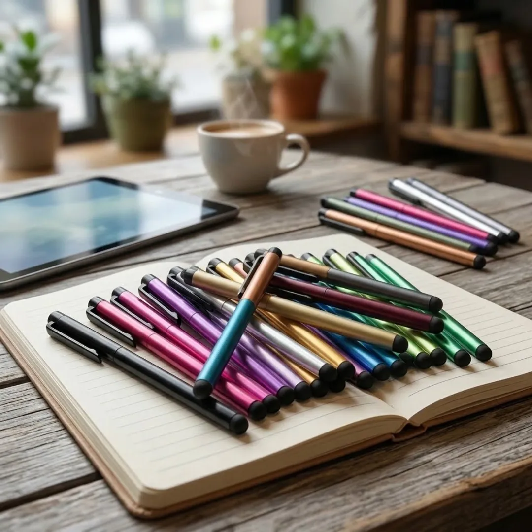NUVEX Touchscreen Pen Set 25 Stuks - Multicolor