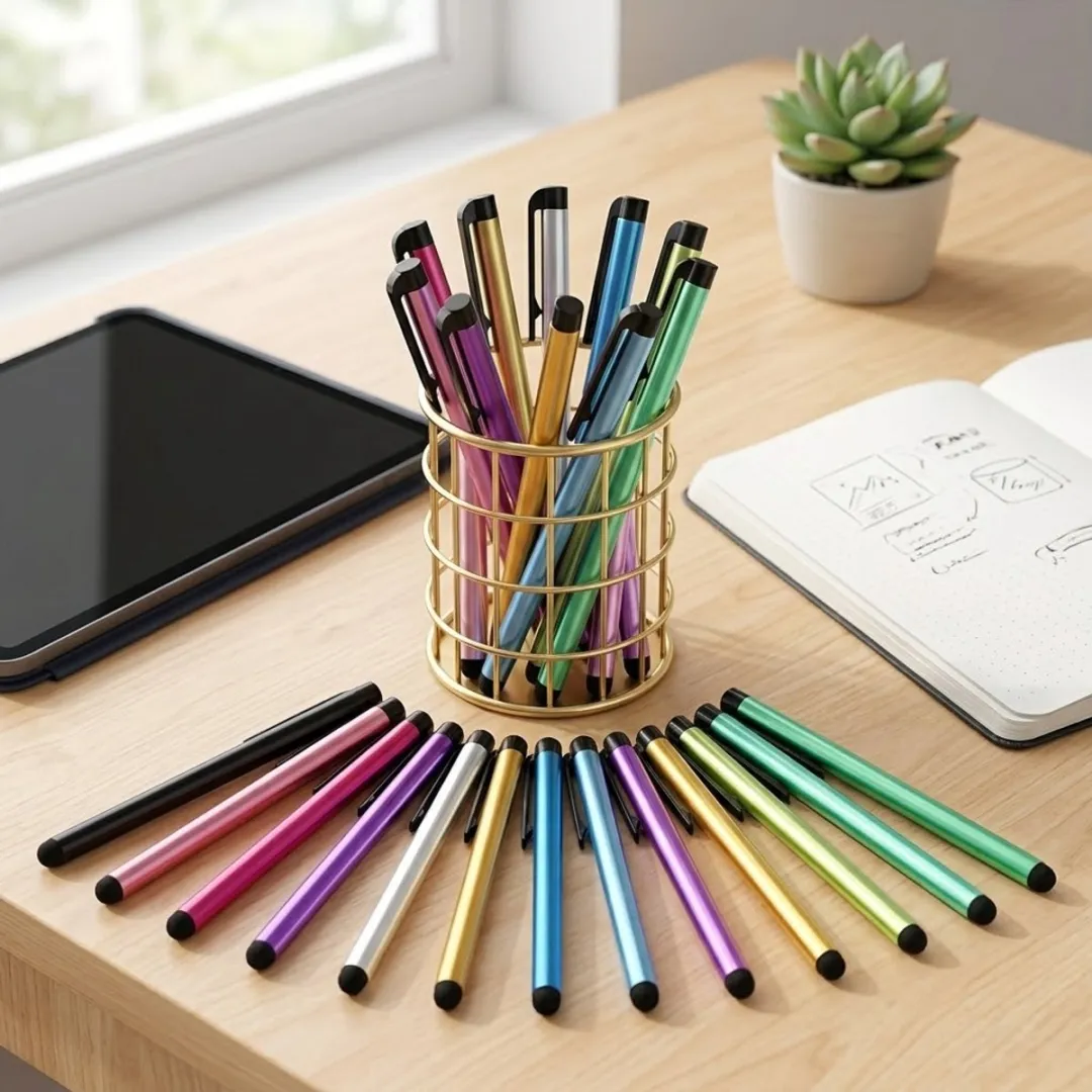 NUVEX Touchscreen Pen Set 25 Stuks - Multicolor