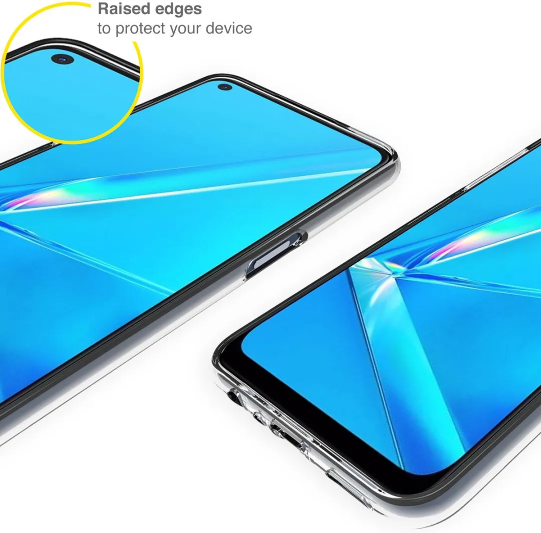 Accezz Hoesje Oppo A52/A72/A92 - Transparant