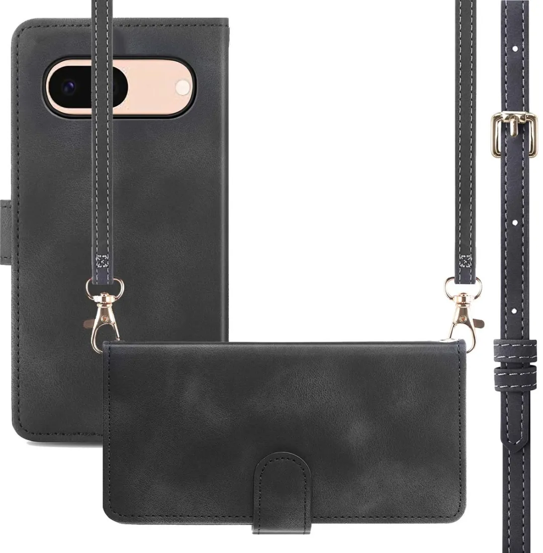Imoshion Bookcase Hoesje Google Pixel 8a - 3 Pasjes - Zwart