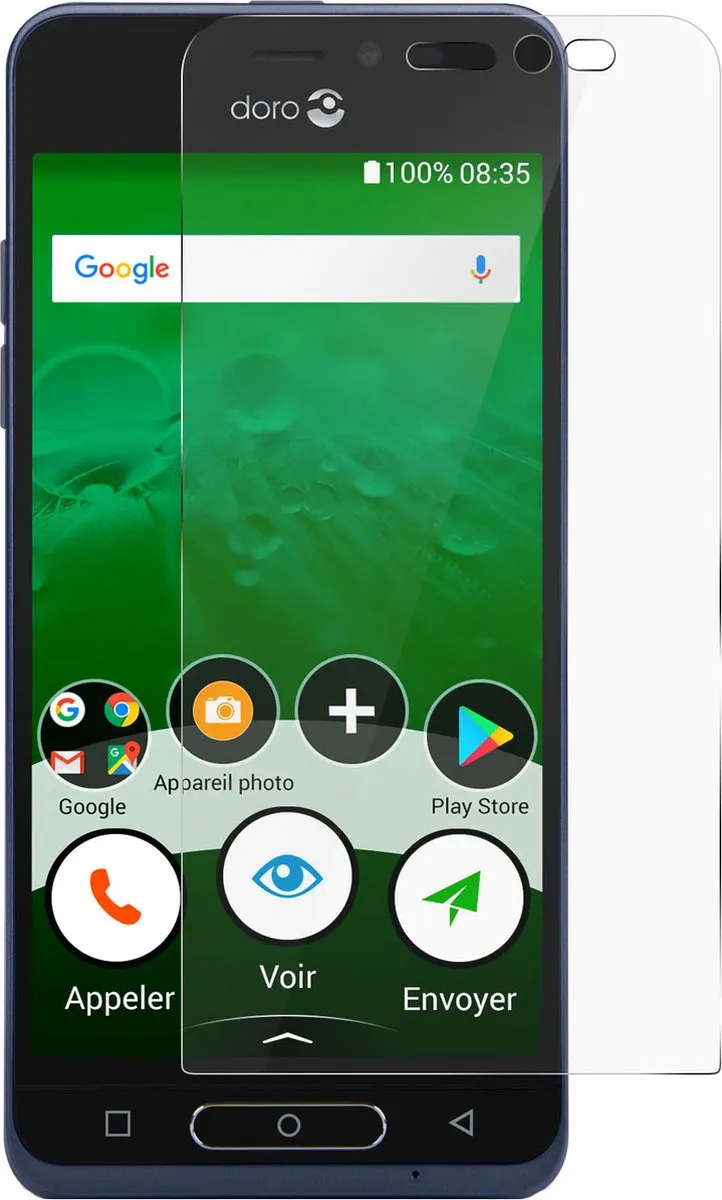 Doro 8035 Tempered Glass Screenprotector - LG Universeel
