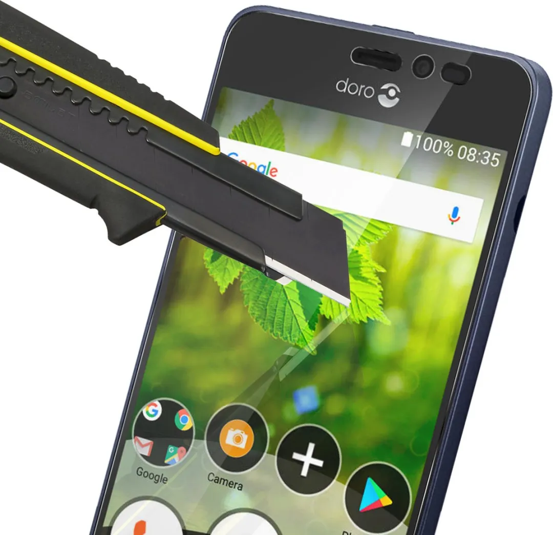 Doro 8035 Tempered Glass Screenprotector - LG Universeel