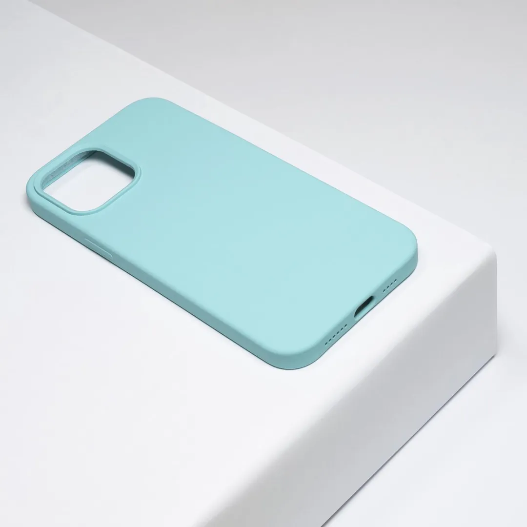 BMAX Siliconen Hoesje iPhone 12 Pro Max - Blauw