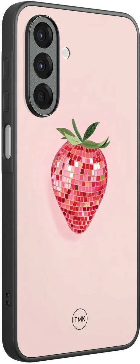 Casevibes Samsung Galaxy A26 Disco Aardbei Hoesje - Roze