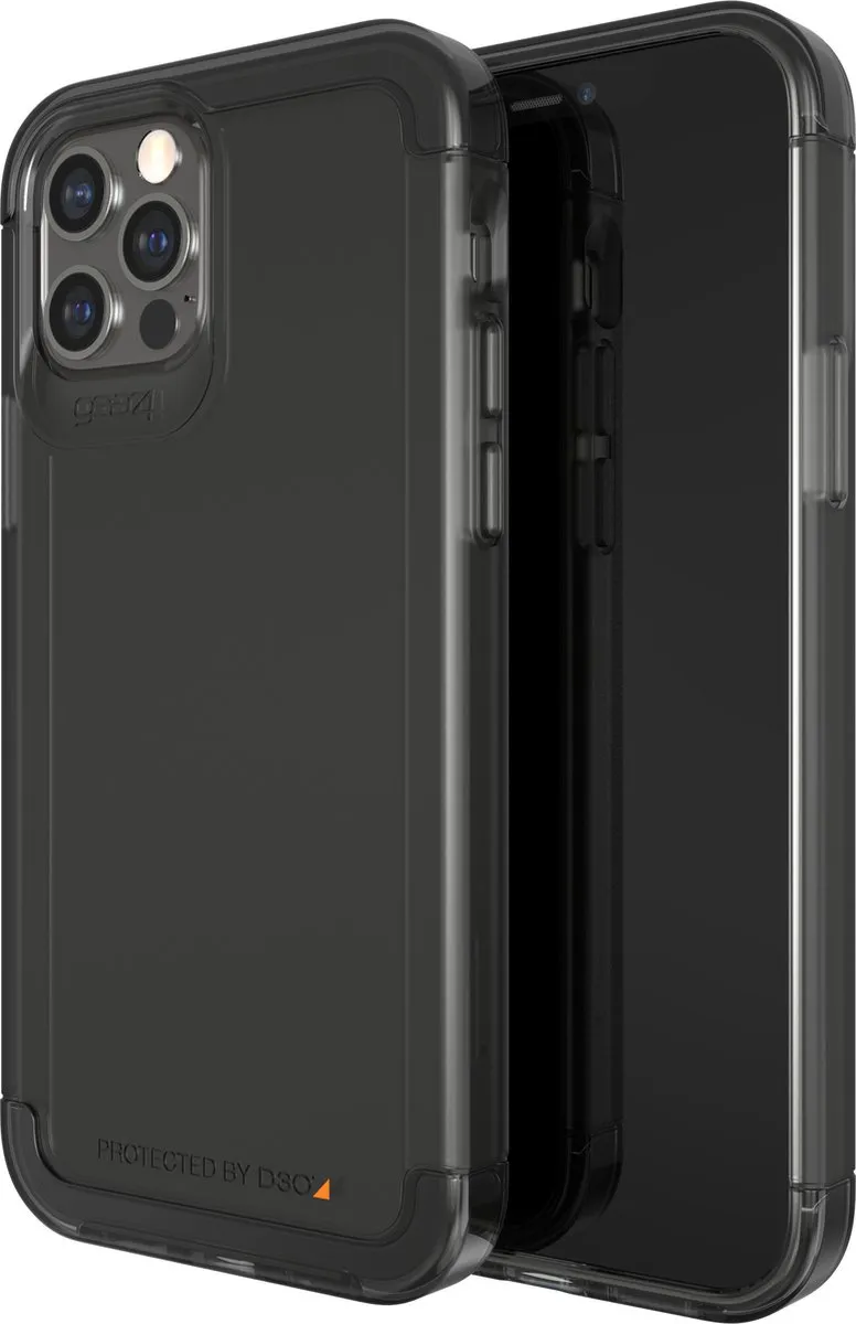 Gear4 Wembley D3O Hoesje iPhone 12 Pro - Zwart - 702006038