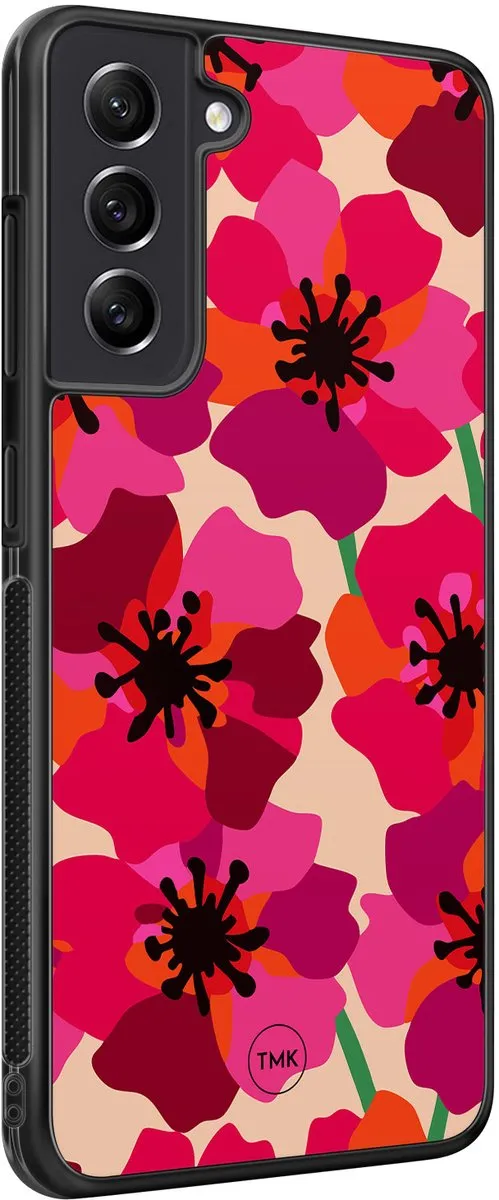Casevibes Samsung Galaxy S21 FE Hoesje - Roze - S/S21FE/B/023