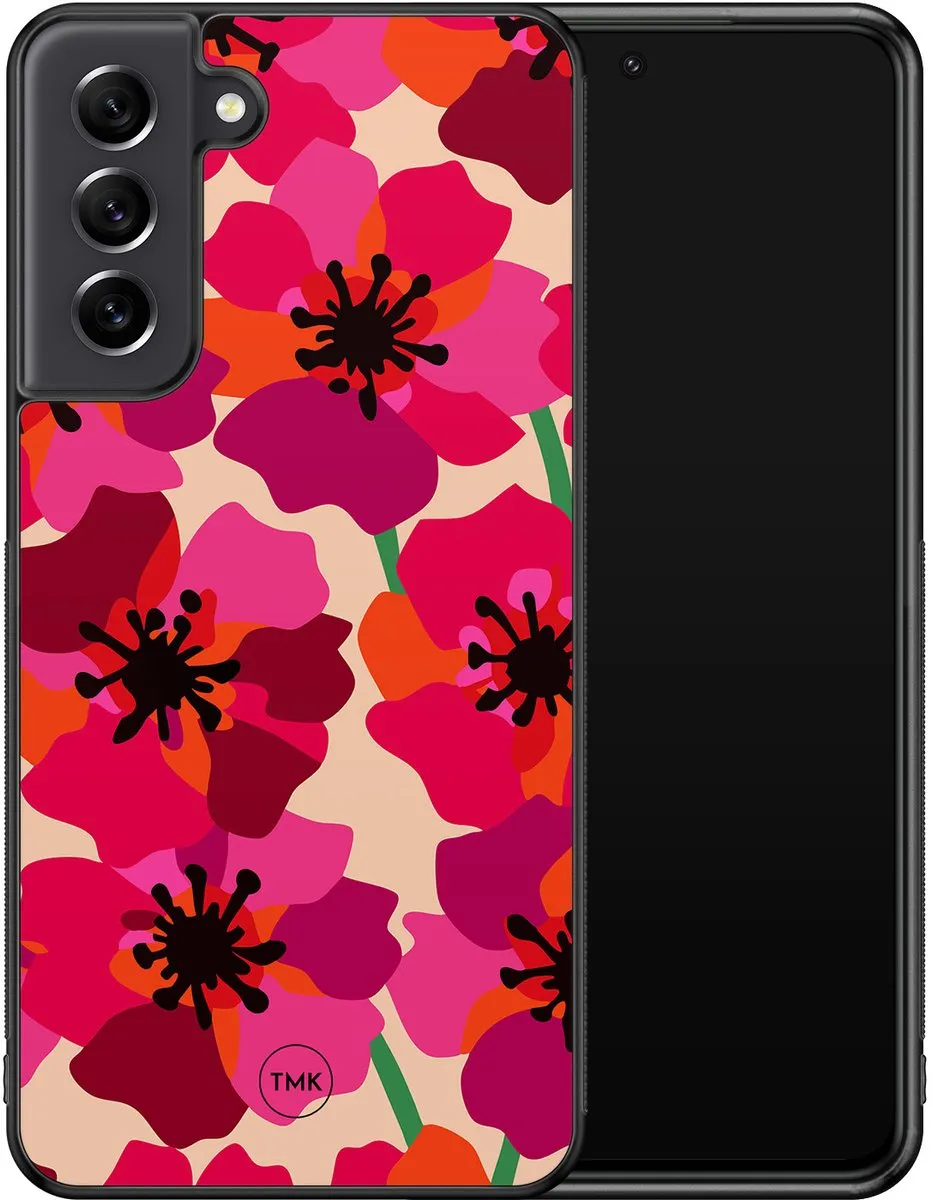 Casevibes Samsung Galaxy S21 FE Hoesje - Roze - S/S21FE/B/023
