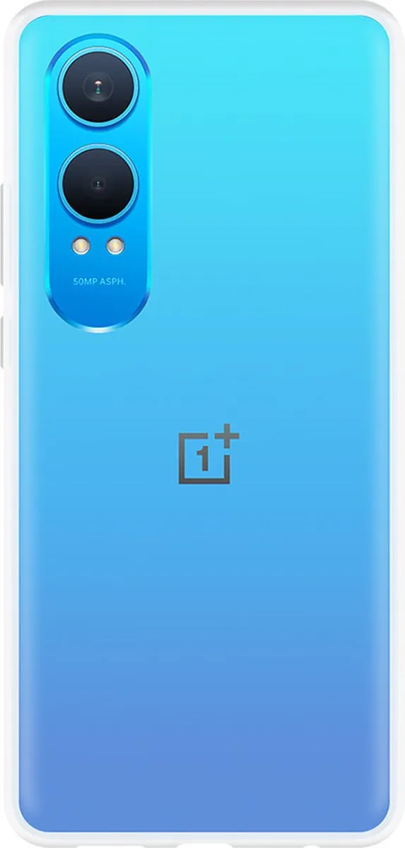 Just in Case Cazy Hoesje OnePlus Nord CE4 Lite - Siliconen - Transparant