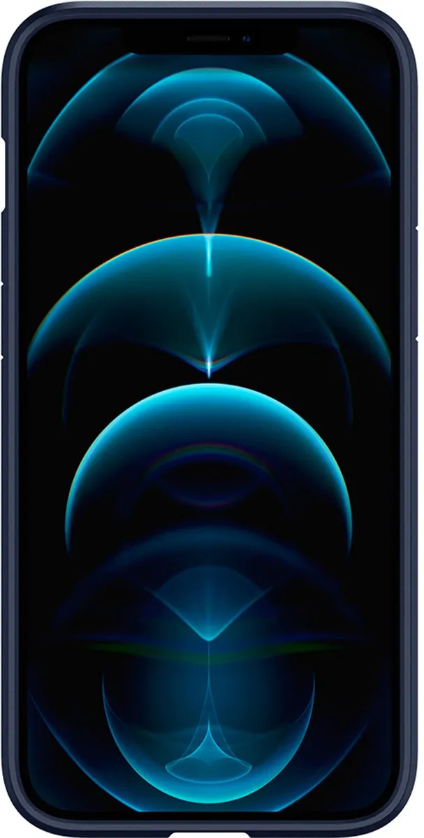 Spigen Ultra Hybrid TPU Hoesje iPhone 12 Pro Max ACS02248 - Blauw - afbeelding 6 van 6